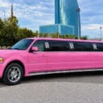 Hummer rosa premium en Barcelona para eventos y celebraciones